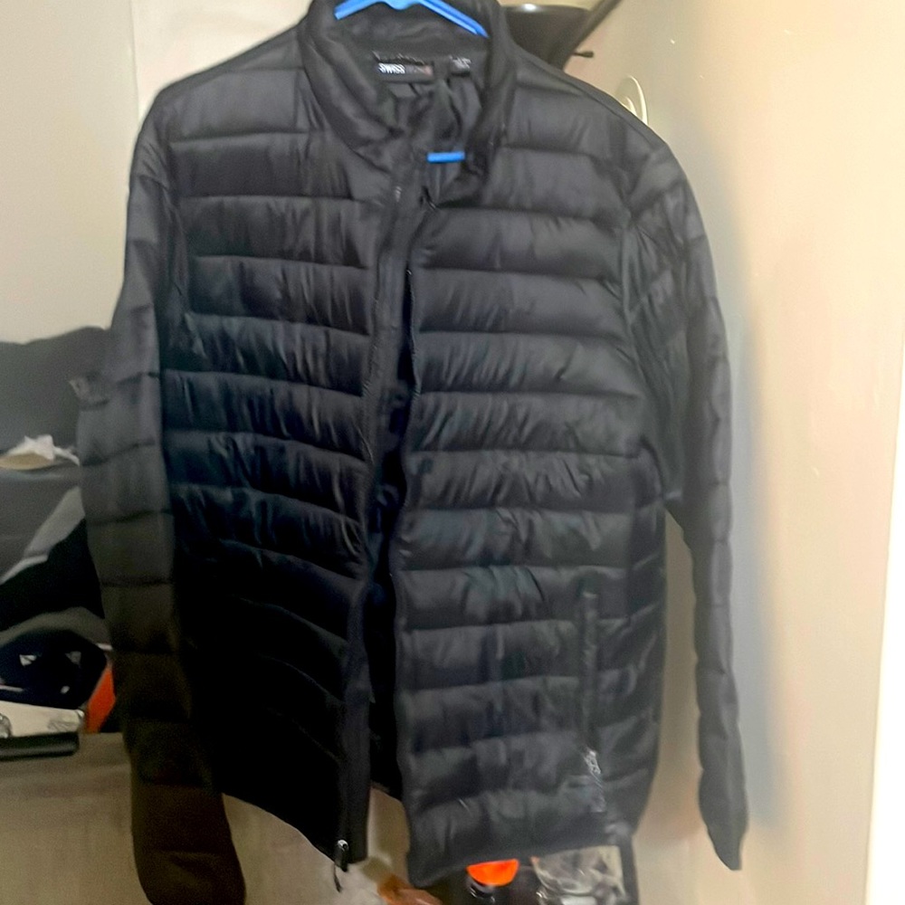Black winter jacket